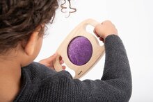 TickiT Easy Hold Glitter Venster - Paars | Speel je Wijs