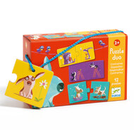 Djeco Puzzel Tegenstellingen 2+