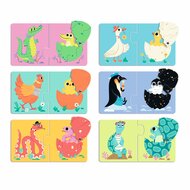 Djeco Puzzel Duo - Grappige Eieren 2+ | Speel je Wijs