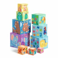 Djeco Stapelblokken | Regenboog 1+
