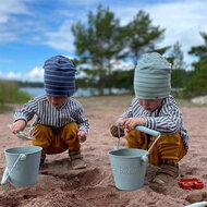 Scrunch Bucket flexibele emmer Grijsblauw