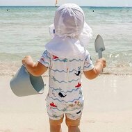 Scrunch Bucket flexibele emmer Blauw