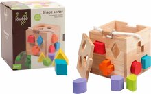 Jouéco | Houten Vormenstoof Kubus 1+| Speel je Wijs