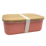 Smikkels Duurzame RVS Lunchbox Roze
