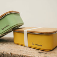Smikkels Duurzame RVS Lunchbox - Groen| Speel je Wijs