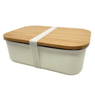 Smikkels RVS Lunchbox - Zacht Wit | Speel je Wijs