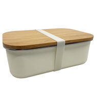 Smikkels RVS Lunchbox - Zacht Wit | Speel je Wijs