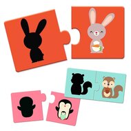 Djeco Puzzel Duo- Schaduwen 2+