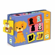 Djeco Puzzel Duo- Schaduwen 2+