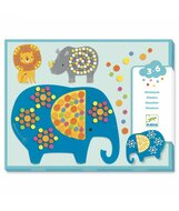 Djeco Knutselpakket Mozaiek Jungle 3-6 jaar| Speel je Wijs