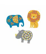 Djeco Knutselpakket Mozaiek Jungle 3-6 jaar| Speel je Wijs