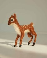 Meaningful Crafts - Naaldvilt Pakket Hertje | Speel je Wijs