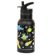 a Little Lovely Company RVS Drinkfles Galaxy | Speel je Wijs