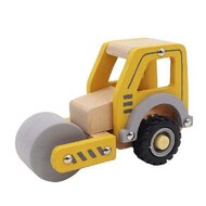 Houten Wals met rubberen wielen | Speel je Wijs