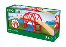 Brio - Spoorbrug (curved Bridge) - 33699 | Speel je Wijs