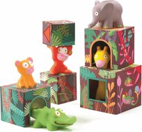 Djeco Stapelblokken | Maxi Topanijungle 12m+ | Speel je Wijs