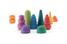 Ocamora Houten Boomjes - Bonsais - Zakje van 3