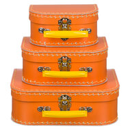 Kinderkoffer Oranje -16cm