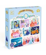 Djeco Story Puzzel | Cinderella | 54 stukjes | Speel je Wijs