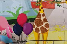 Janod Voelpuzzel | Een Dag in de Dierentuin 2+ | Speel je Wijs