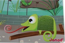 Janod Voelpuzzel | Een Dag in de Dierentuin 2+ | Speel je Wijs