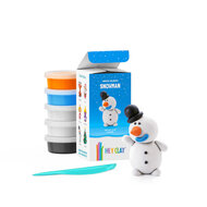 Hey Clay Boetseerklei Winter Holidays - Snowman | Speel je Wijs