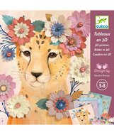 Djeco 3D Schilderijen - Bloemen 5-8 jaar| Speel je Wijs