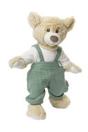 Heless Tuinbroek met t-shirt saliegroen/wit 35-45cm | Speel je Wijs