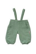 Heless Tuinbroek met t-shirt saliegroen/wit 35-45cm | Speel je Wijs