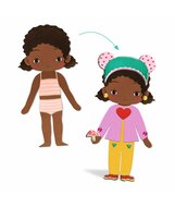 Djeco Collage - Soft Dress-up 3-6 jaar | Speel je Wijs