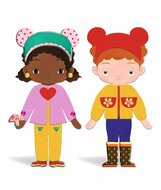 Djeco Collage - Soft Dress-up 3-6 jaar | Speel je Wijs