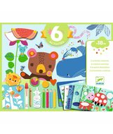 Djeco Multi Activiteitenset | The Mouse and his Friends&nbsp;18m+ | Speel je Wijs
