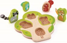 Hape - Vormenpuzzel Wie zit er in de boom? 1+ | Speel je Wijs