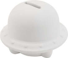 CC Spaarpot Ufo van ruw wit Terracotta 