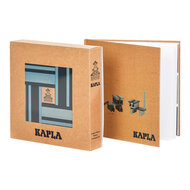 Kapla - 40 Plankjes - Blauw &amp; lichtblauw - Incl. boek| Speel je Wijs