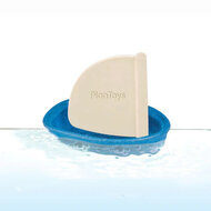 Plan Toys Zeilboot Blauw