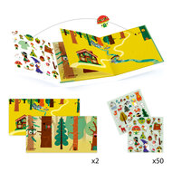 Djeco Stickers - Het Magische Bos 4-7 jaar | Speel je Wijs