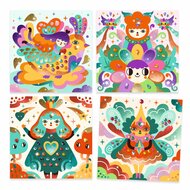 Djeco Collage Harmonie 5-8 jaar | Speel je Wijs