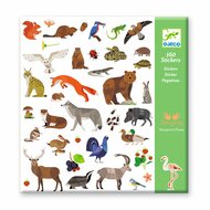 Djeco Stickers Fauna - Wilde Dieren | Speel je Wijs