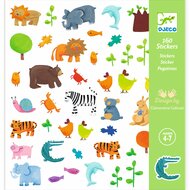 Djeco Stickers Dieren 160st. | Speel je Wijs