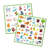 Djeco Stickers Dieren 160st. | Speel je Wijs