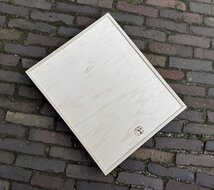 SjW Houten Speelbak 50x40cm met schuifdeksel | Speel je Wijs
