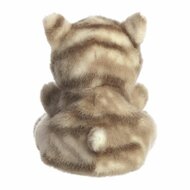 Palm Pals grijze kat 13 cm | Speel je Wijs