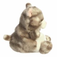 Palm Pals grijze kat 13 cm | Speel je Wijs