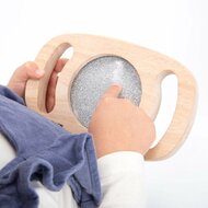 TickiT Easy Hold Glitter Venster Zilver | Speel je Wijs