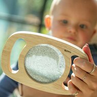 TickiT Easy Hold Glitter Venster Zilver | Speel je Wijs
