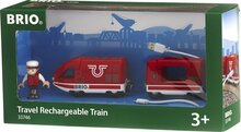 Brio - Oplaadbare Rode passagierstrein met USB | Speel je Wijs