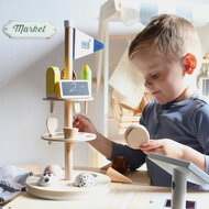 Small Foot Houten Ijsjes met Houder | Speel je Wijs