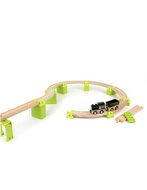 Noppie Railway 24 onderdelen voor een helling | Speel je Wijs