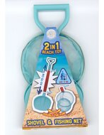 Compact Toys 2-in-1 Beach Toy - Schep en Visnet | Speel Je Wijs